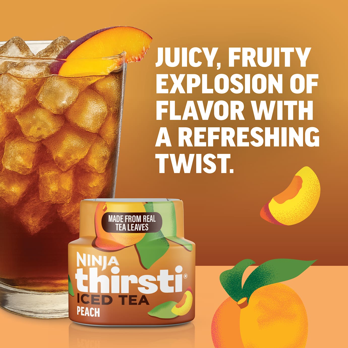 Shark|Ninja Peach Iced Tea - Image 3
