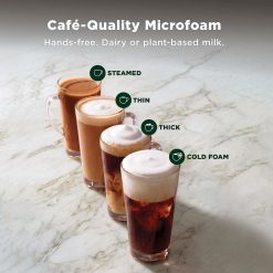 Alternative view of Ninja AutoBarista Fully Automatic Espresso Machine in Stainless Steel