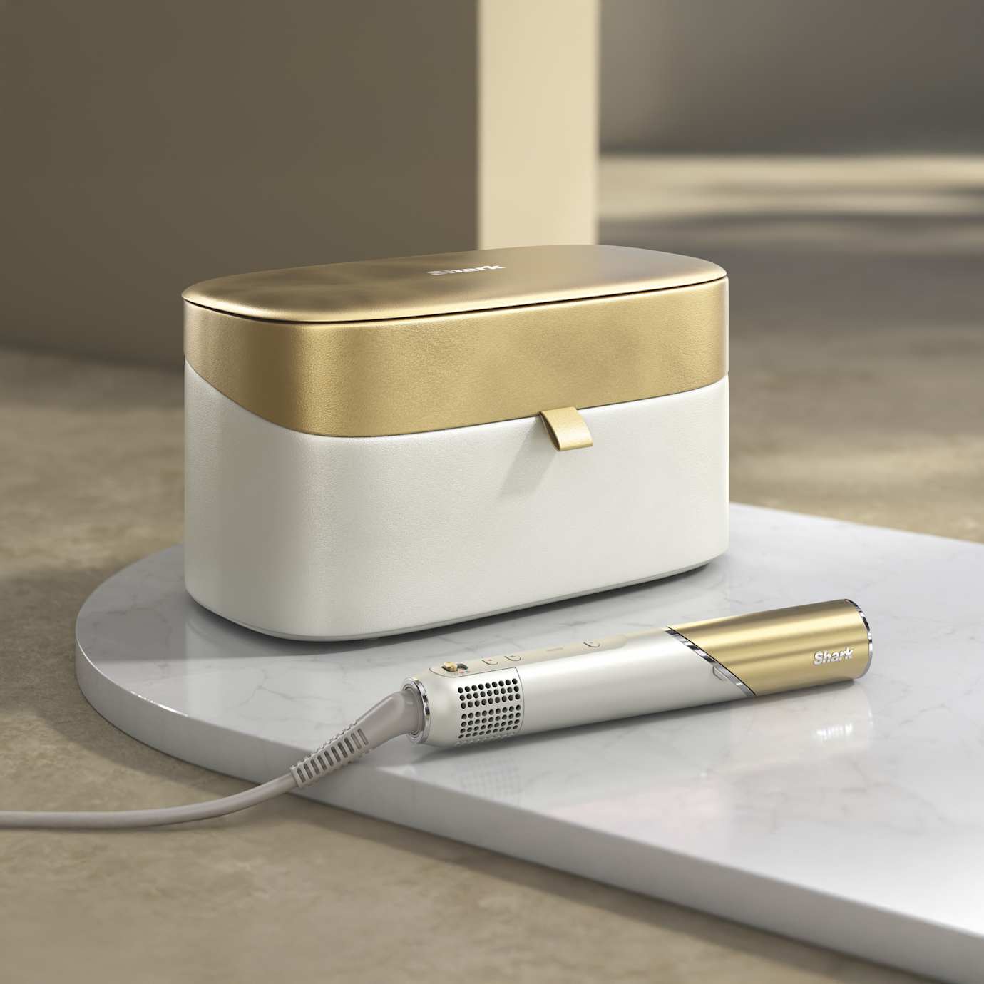 Shark Glam Premium Vanity Case (Gold) - Image 5
