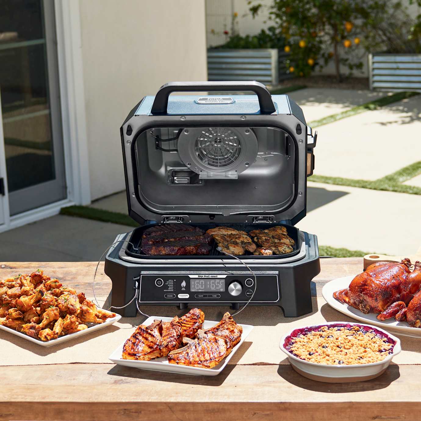 Ninja Woodfire XL Grill and Shark Fan Bundle - Image 2