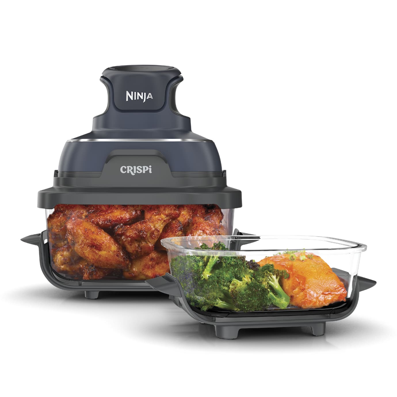 Ninja Crispi 4-in-1 Glass Air Fryer in Cyberspace