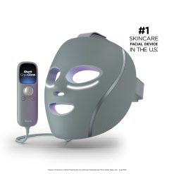 Shark CryoGlow LED Face Mask in Frosted Green