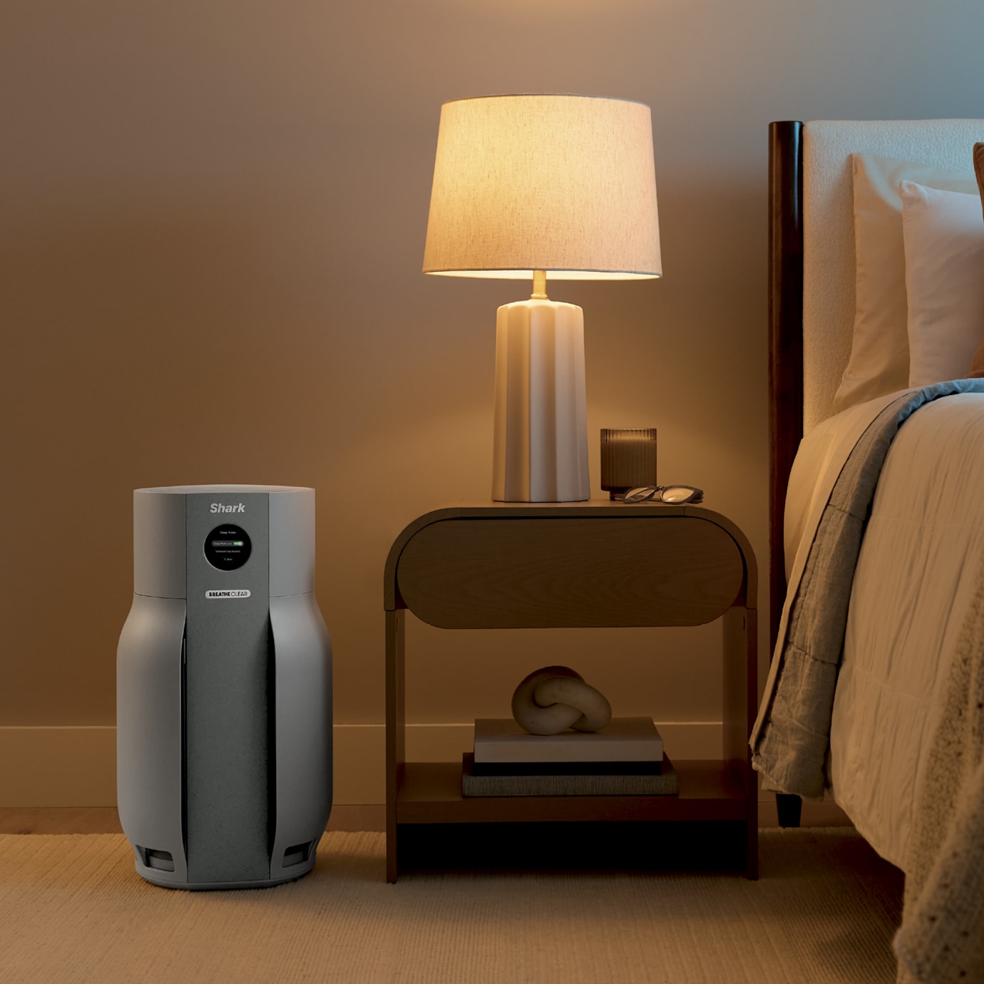 Shark BreatheClear Air Purifier Max with NeverChange in Dove - Image 3