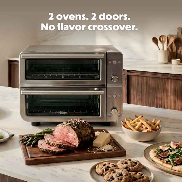 Ninja Double Oven Pro Smart XL Countertop Oven & Air Fryer, Onyx - Image 11