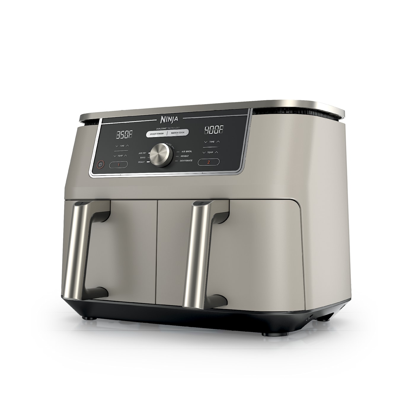 Ninja Shark|Ninja Foodi 10-QT Dual Air Fryer in Stone - Image 14