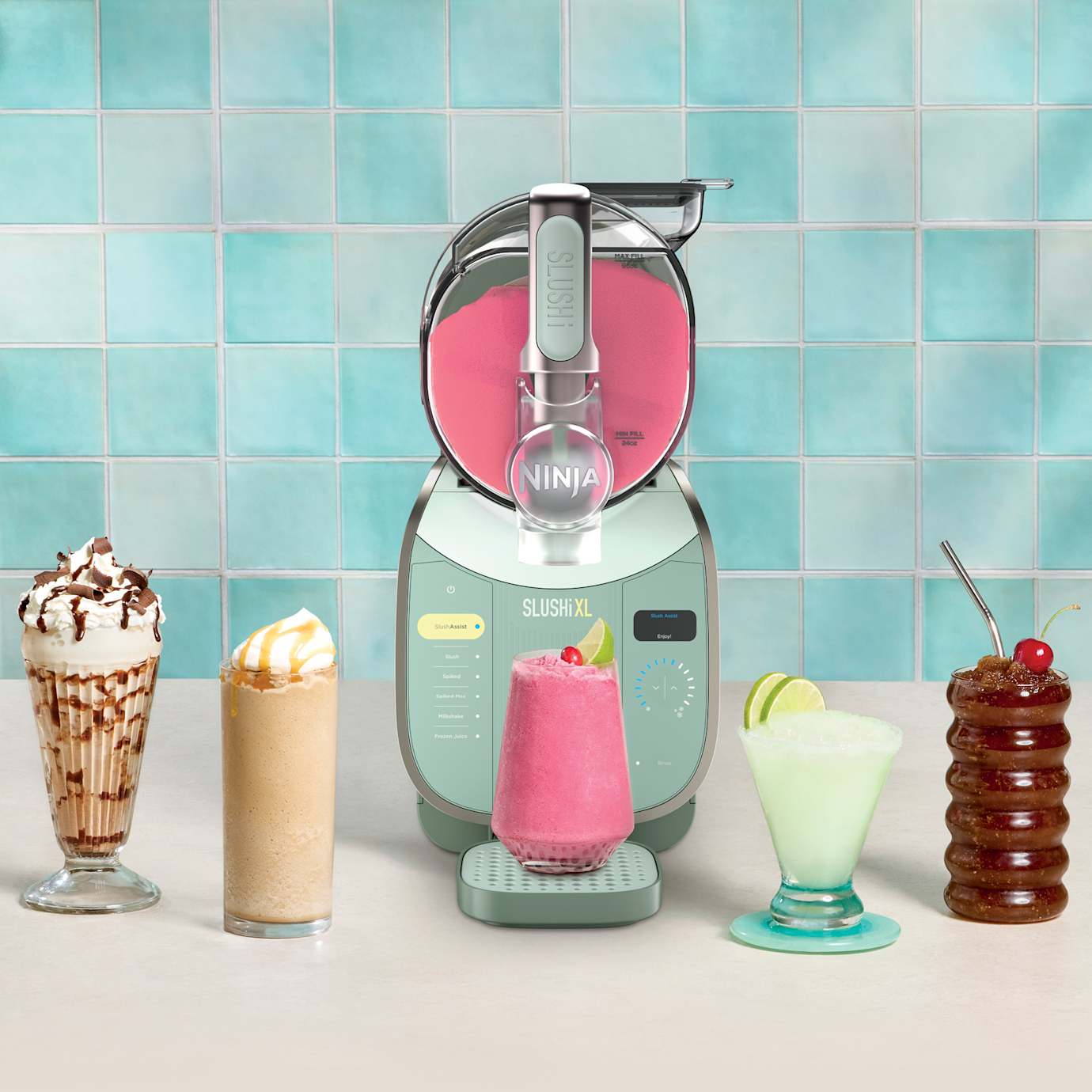 Ninja SLUSHi XL Slushie Machine in Green, 10+ Servings - Image 3