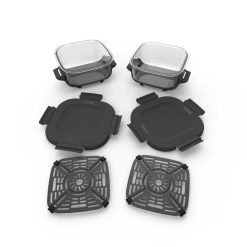 Shark|Ninja 2 Pack, Ninja 6-Cup CleanCrisp Glass Containers