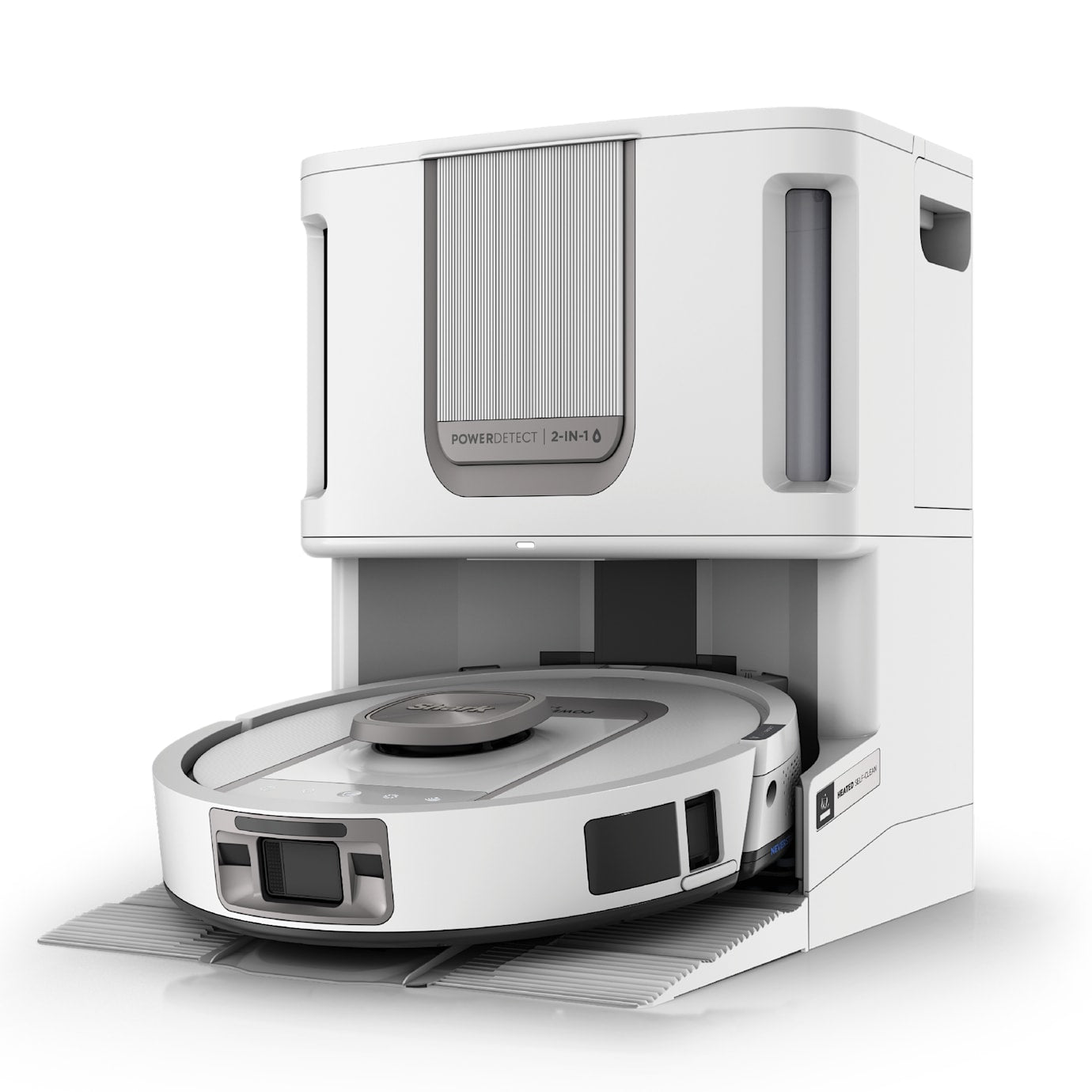 Shark PowerDetect ThermaCharged Robot Vacuum and Mop in White - Image 2