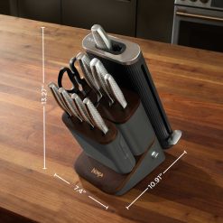 Alternative view of Ninja NeverDull Pro 11-Piece Premium Kitchen Knife Set & Steak Knives in Slate