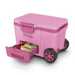 Ninja FrostVault 45qt Wheeled Cooler with Dry Zone in Pink