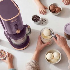 Alternative view of Ninja CREAMi Deluxe 11-in-1 Ice Cream Maker in Navy