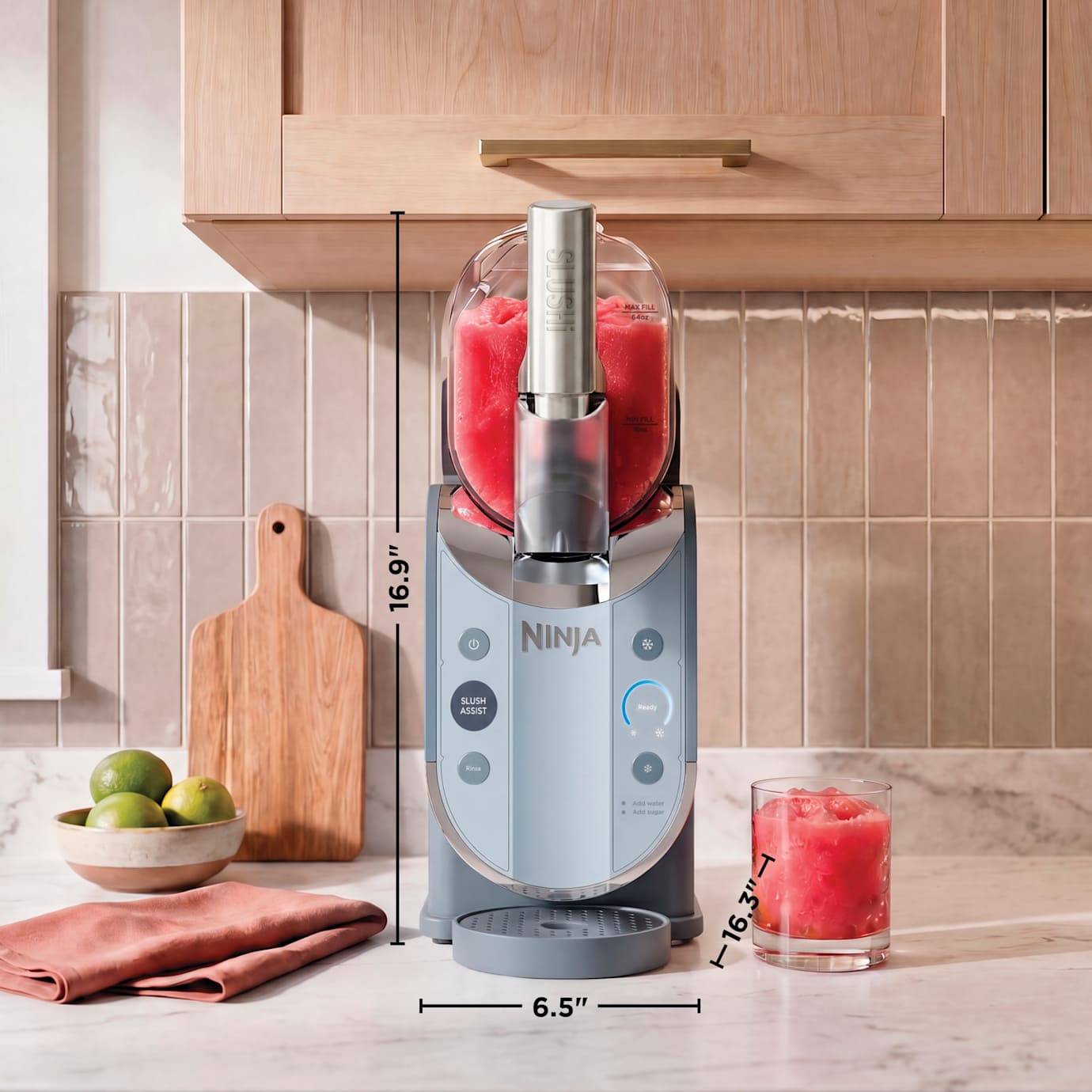 Ninja SLUSHi Smart Slushie Machine in Crema, 7+ Servings - Image 3