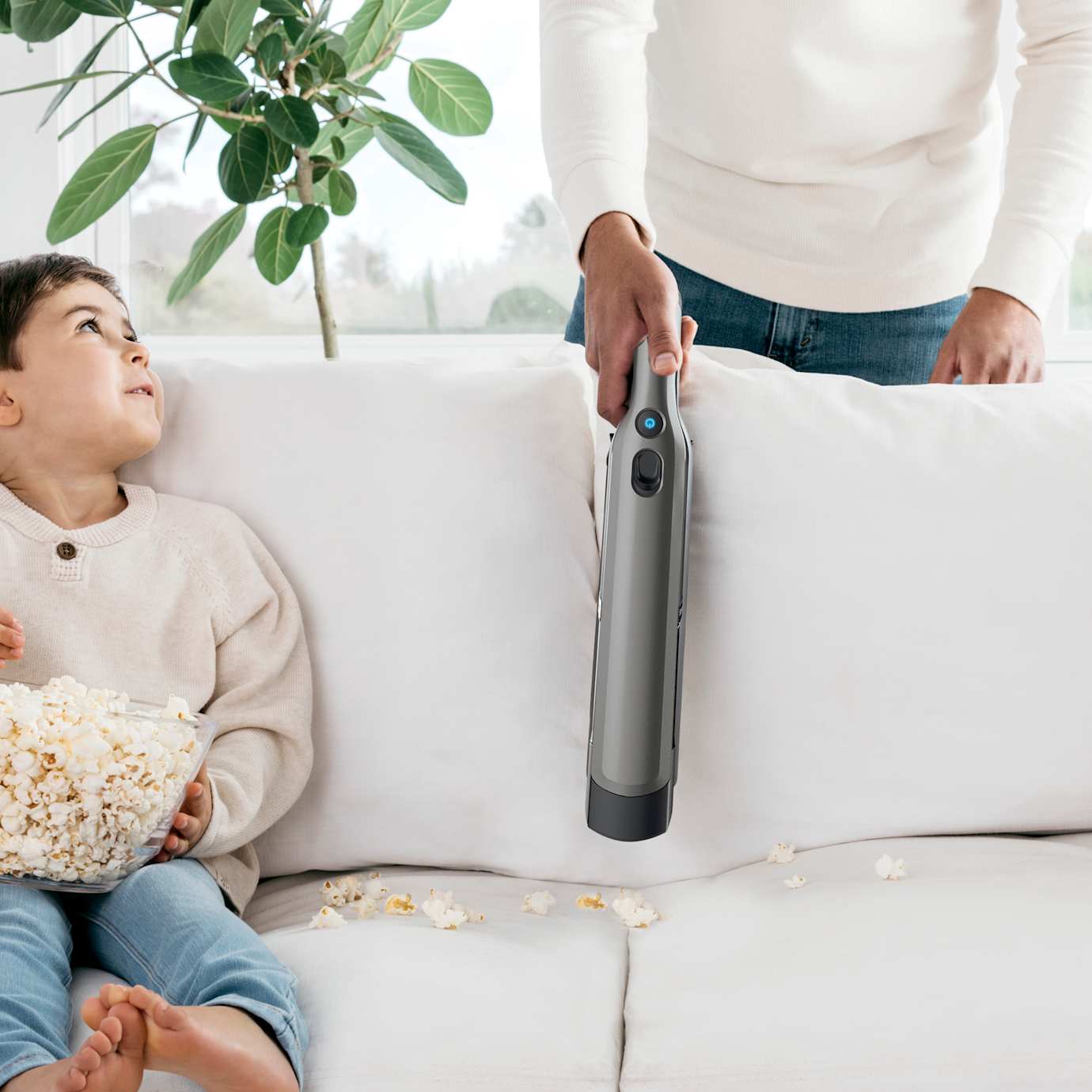Shark WandVac Cordless Handheld Vacuum in Slate - Image 12