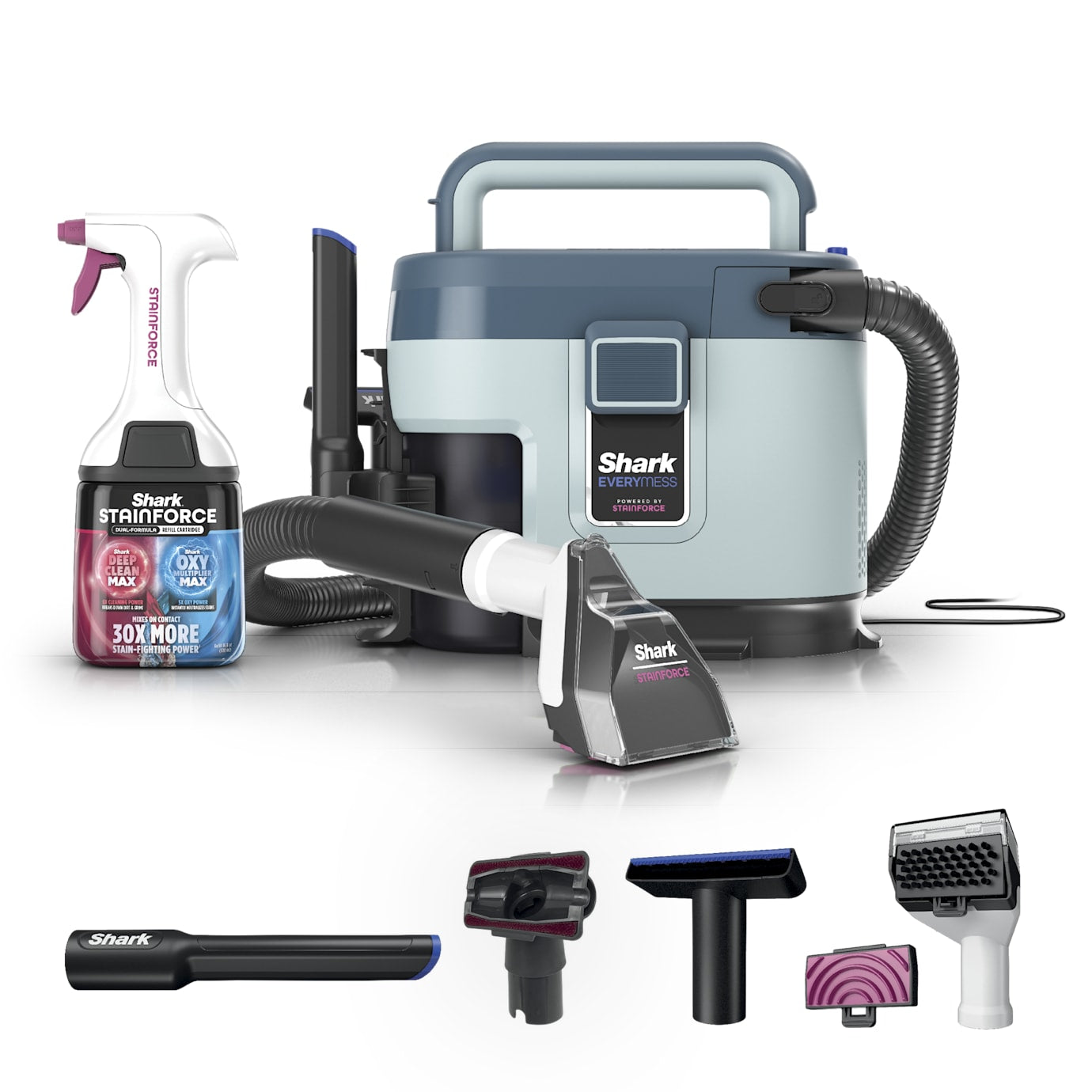 Shark EveryMess Vacuum and Stain Remover in Light Blue