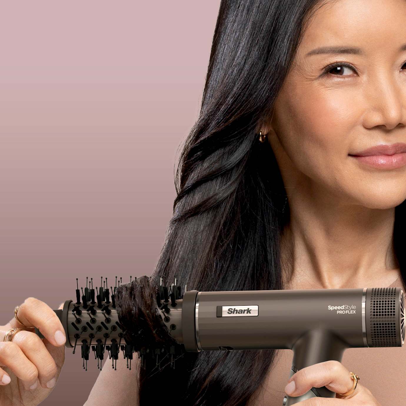 Shark|Ninja Build Your Own Shark SpeedStyle Pro Flex Hair Dryer in Blush - Image 8