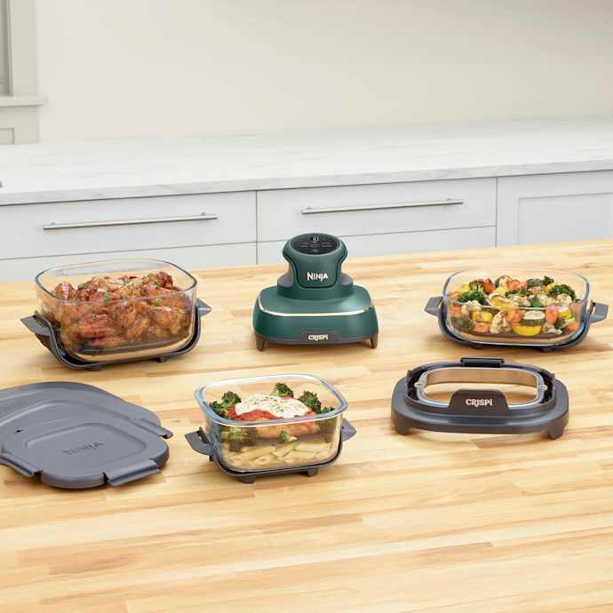 Ninja Crispi 5-in-1 Glass Air Fryer in Emerald - Image 13