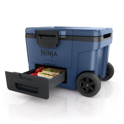 Ninja FrostVault 45qt Cooler with Wheels in Navy Blue