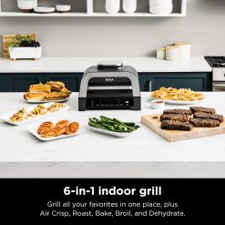 Alternative view of Ninja Shark|Ninja Foodi XL Indoor Grill and Air Fryer with Thermometer