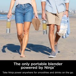 Alternative view of Ninja Blast Portable Blender in White