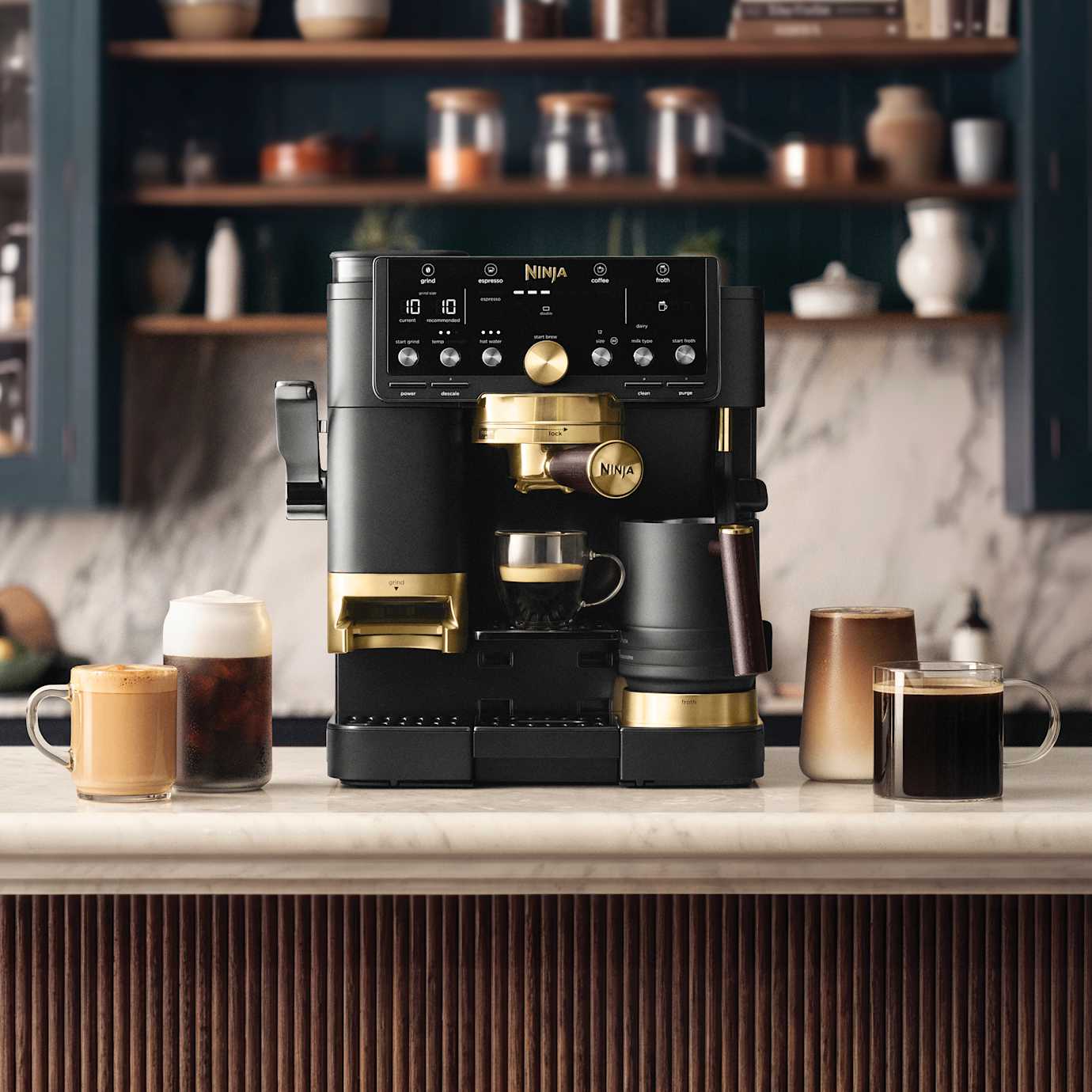 Ninja Luxe Café Pro Espresso Machine by David Beckham - Image 6