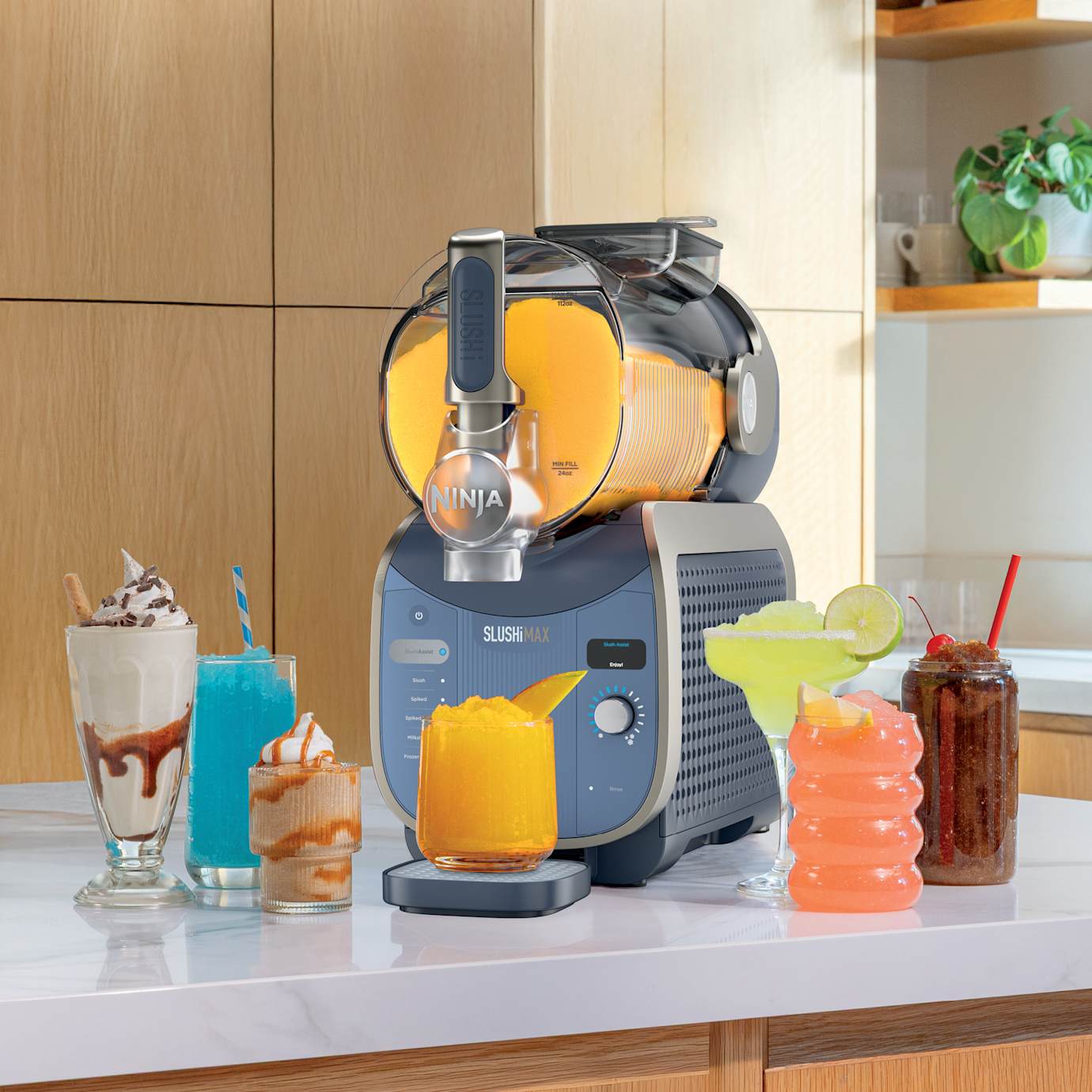 Ninja SLUSHi MAX Slushie Machine in Mocha, 12+ Servings - Image 3