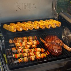 Alternative view of Ninja FlexFlame Grill and Smoker with ProConnect