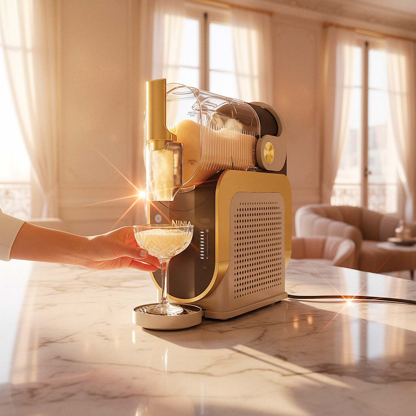 Ninja SLUSHi Slushie Machine in Gold, 7+ Servings - Image 8