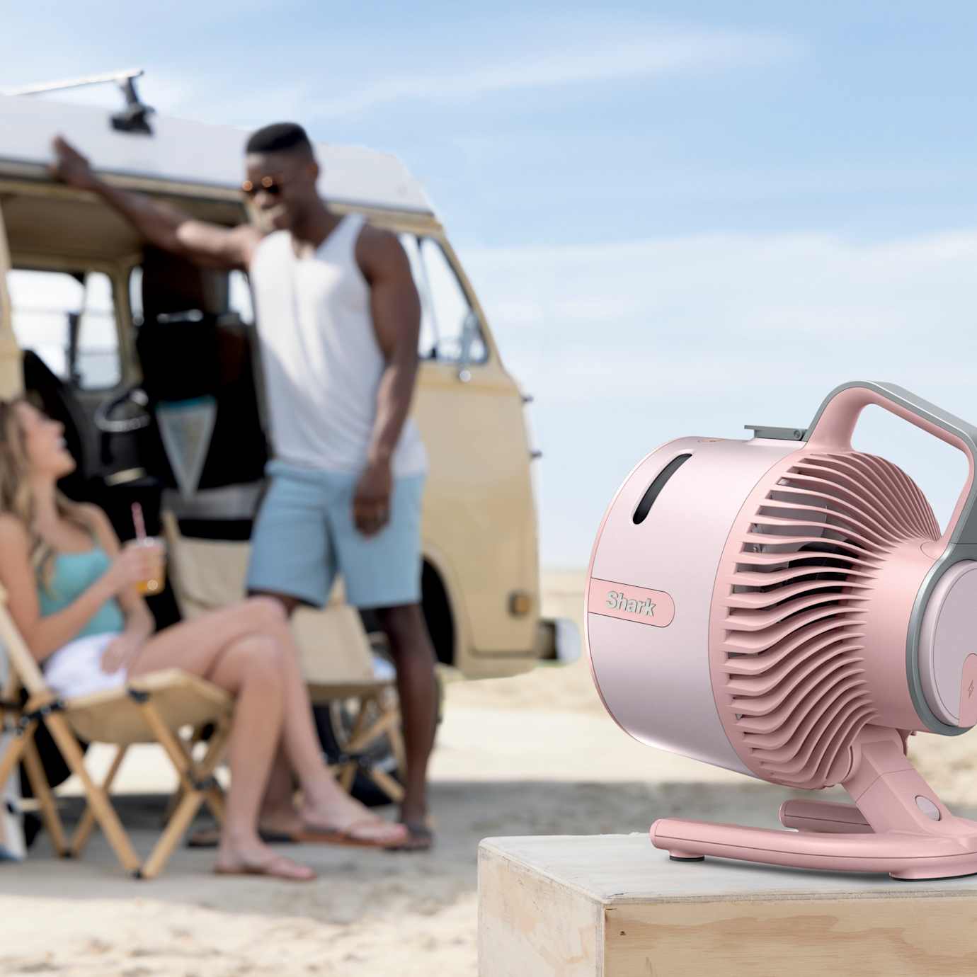 Shark FlexBreeze HydroGo Pro Fan in Pink Diamond - Image 12