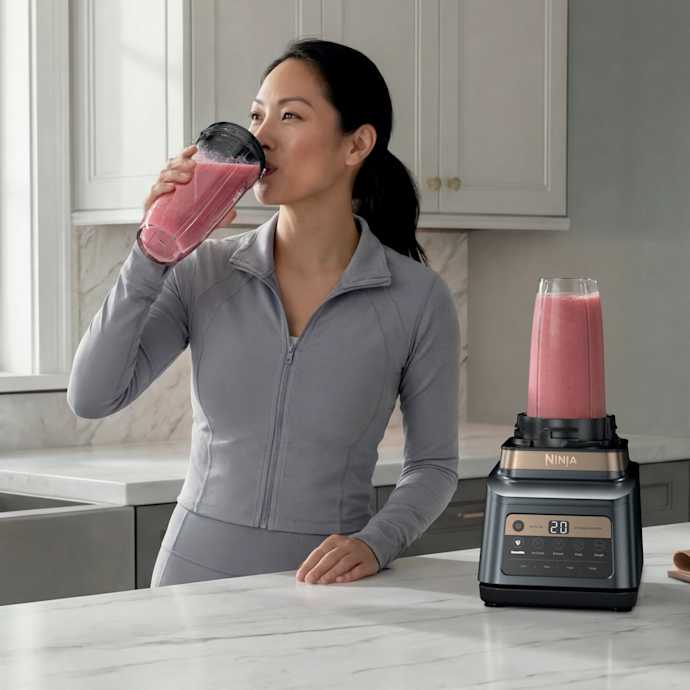 Ninja Professional Plus Premier Blender and Food Processor with Auto-IQ in Graphite - Image 12