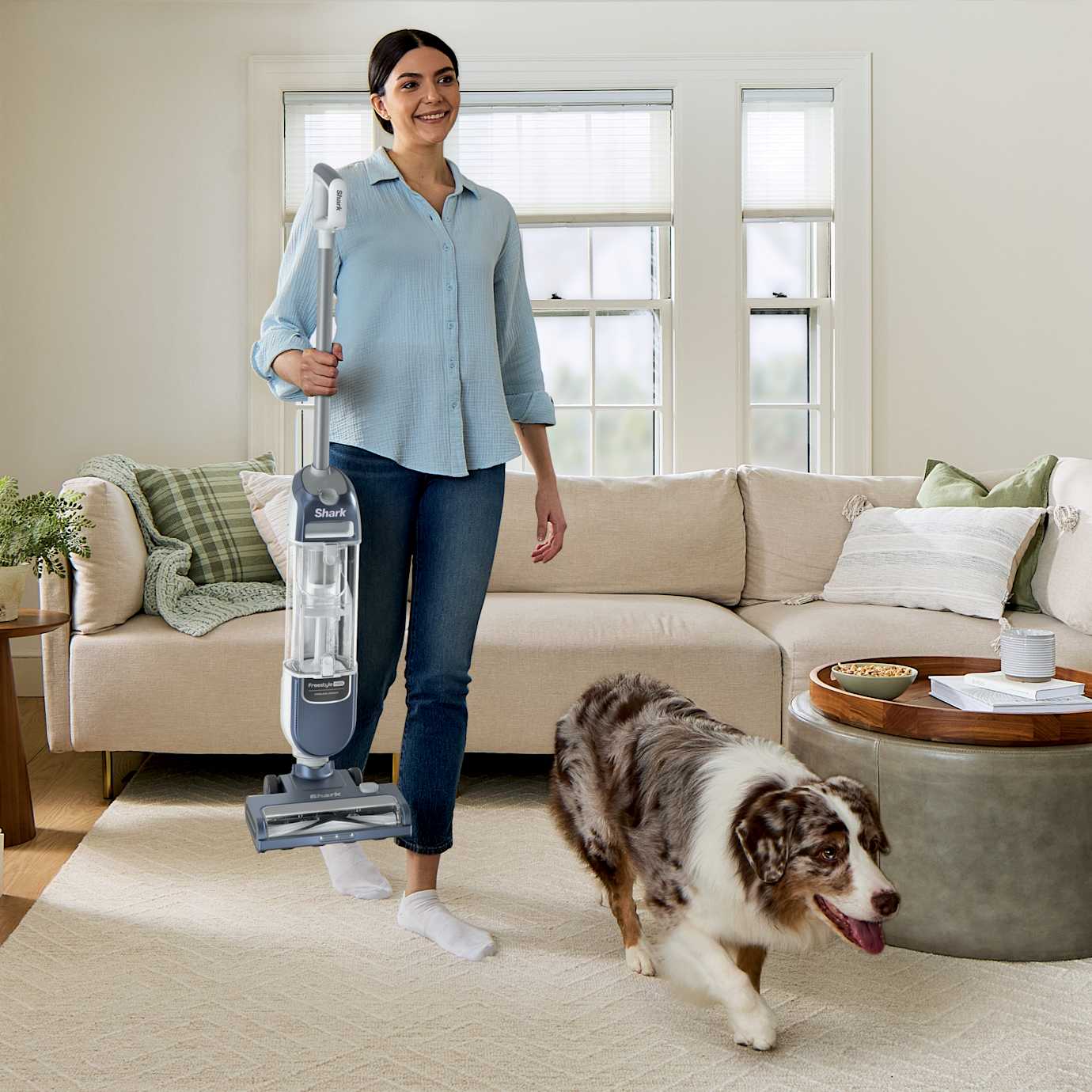 Shark Freestyle Max Cordless Vacuum in Nordic Blue - Image 15
