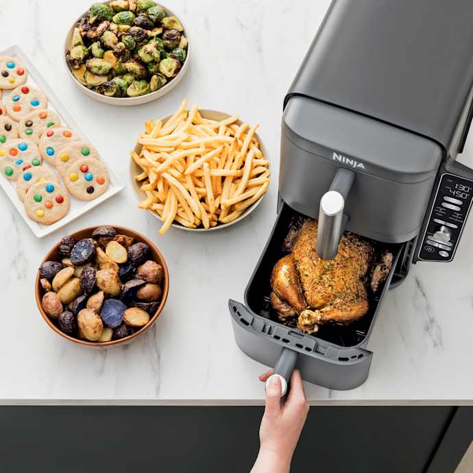 Ninja DoubleStack 10-QT Double Air Fryer in Stone Gold - Image 17