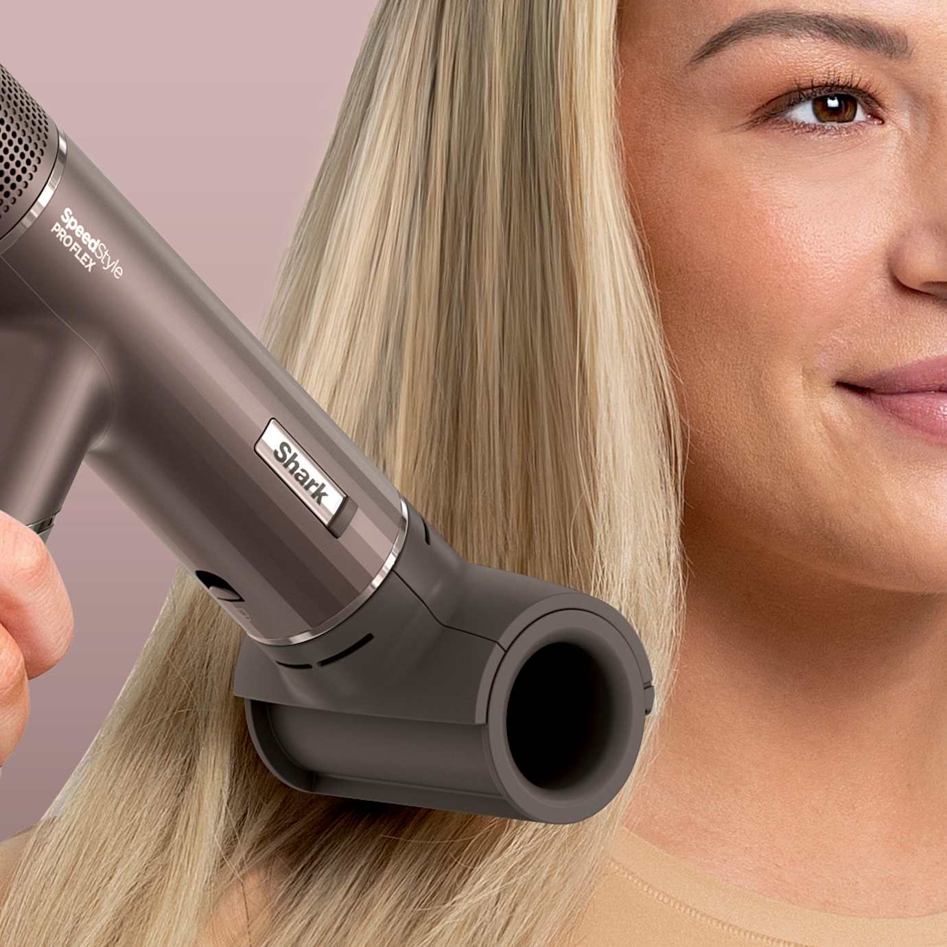 Shark SpeedStyle Hair Dryer ProFlex in Strawberry Matcha - Image 12