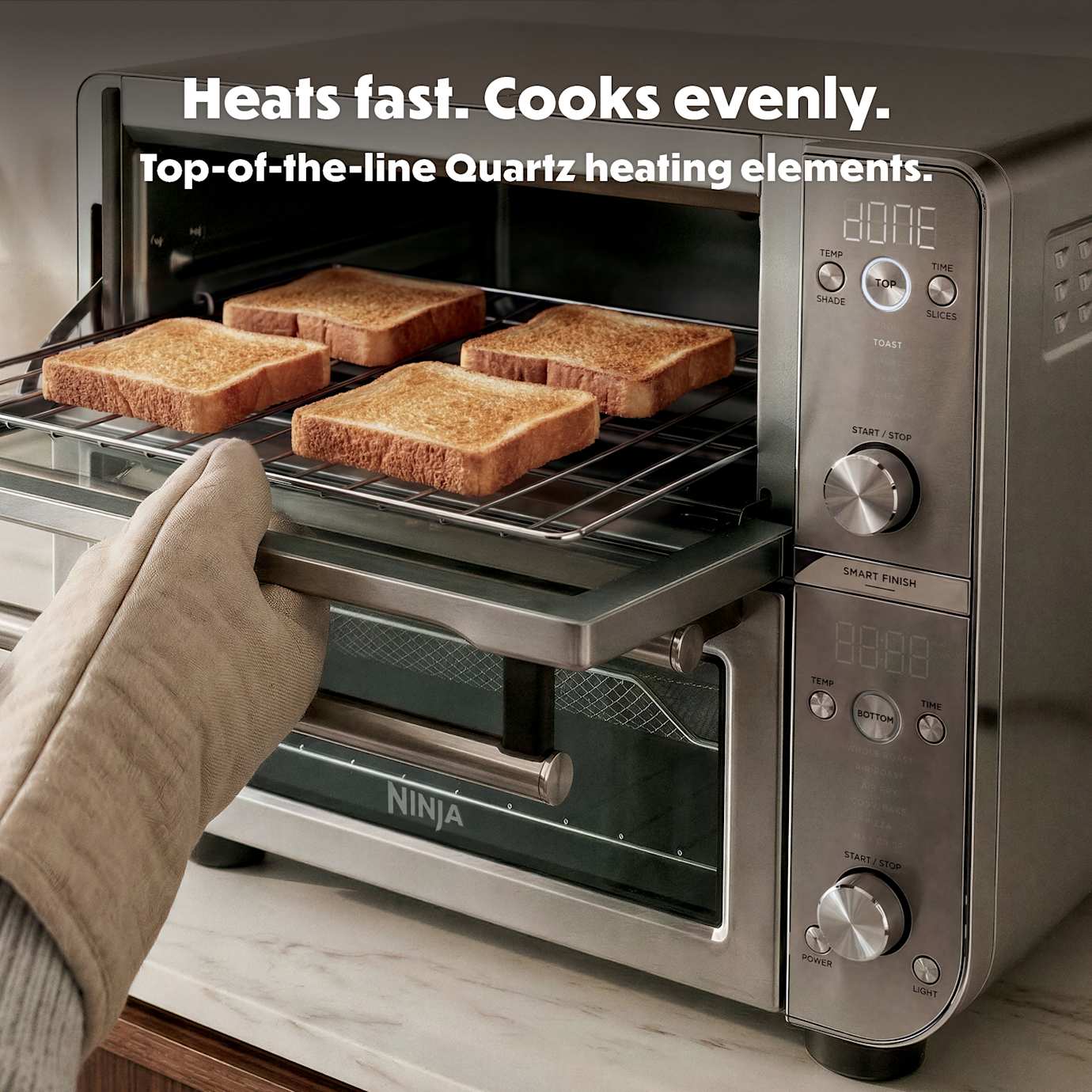 Ninja Double Oven Pro Smart XL Countertop Oven & Air Fryer, Onyx - Image 3