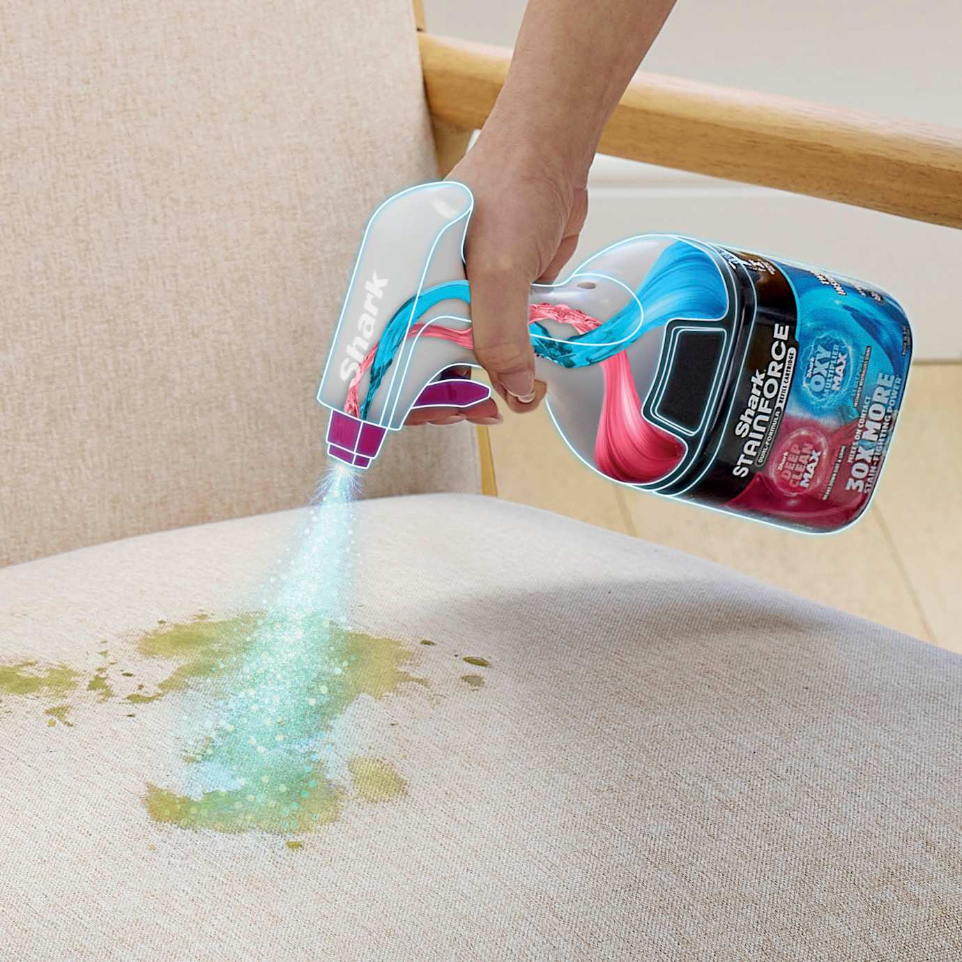 Shark EveryMess Vacuum and Stain Remover in Light Blue - Image 6