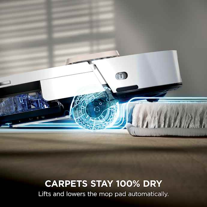 Shark PowerDetect UV Reveal 2-In-1 Vacuum and Mop in Black - Image 7