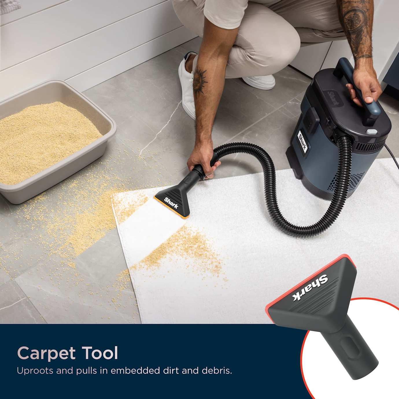 Shark MessMaster Portable Wet Dry Vacuum - Image 18