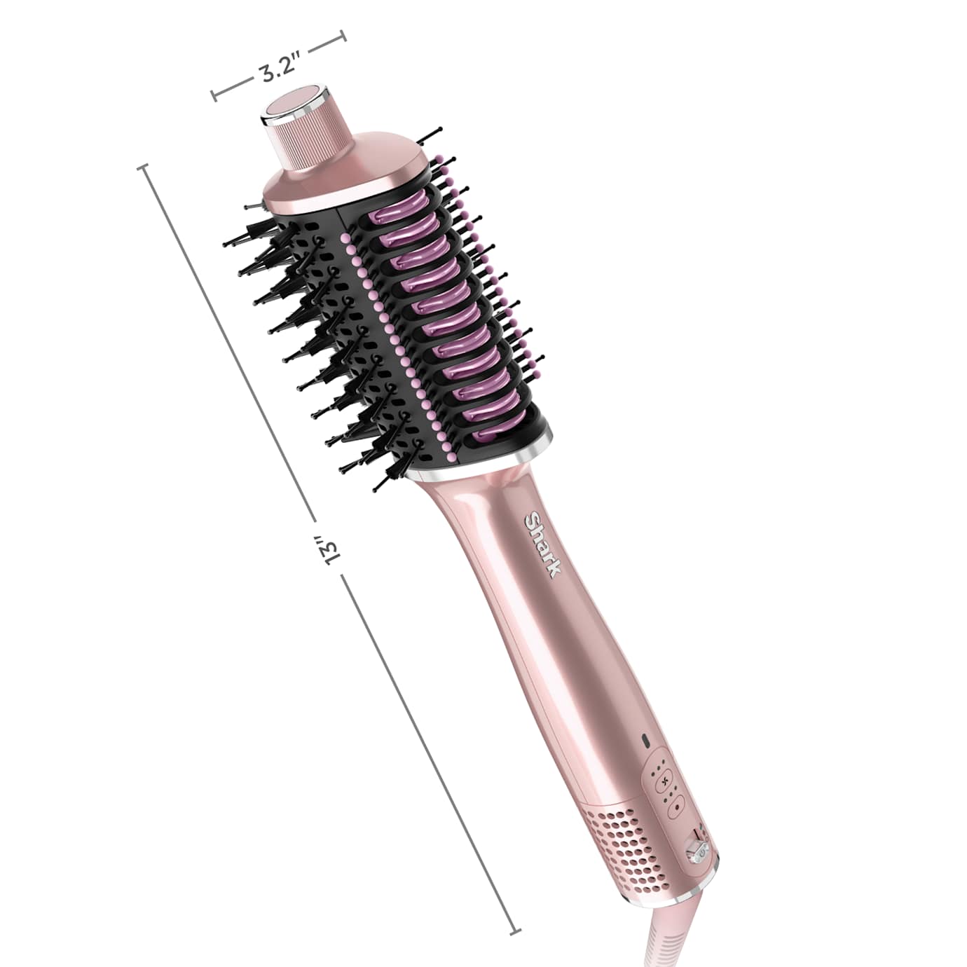 Shark Glossi Blow Dryer Brush in Raspberry - Image 6