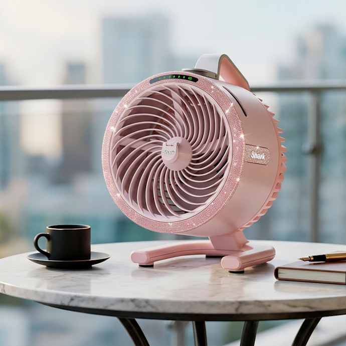 Shark FlexBreeze HydroGo Pro Fan in Pink Diamond - Image 22