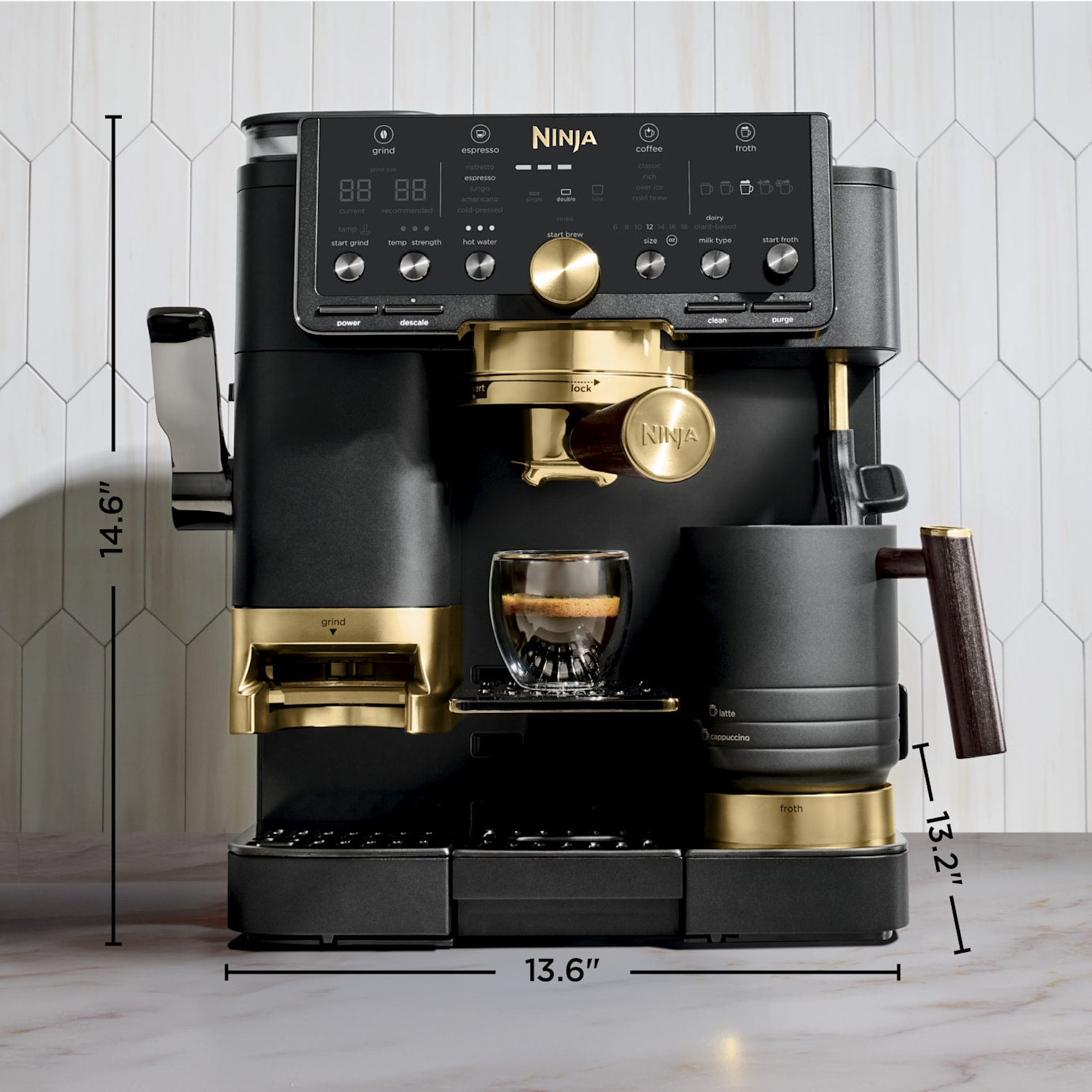 Ninja Luxe Café Pro Espresso Machine by David Beckham - Image 4