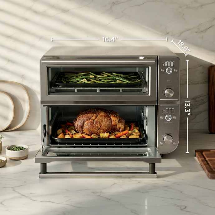 Ninja Double Oven Pro Smart XL Countertop Oven & Air Fryer, Onyx - Image 12