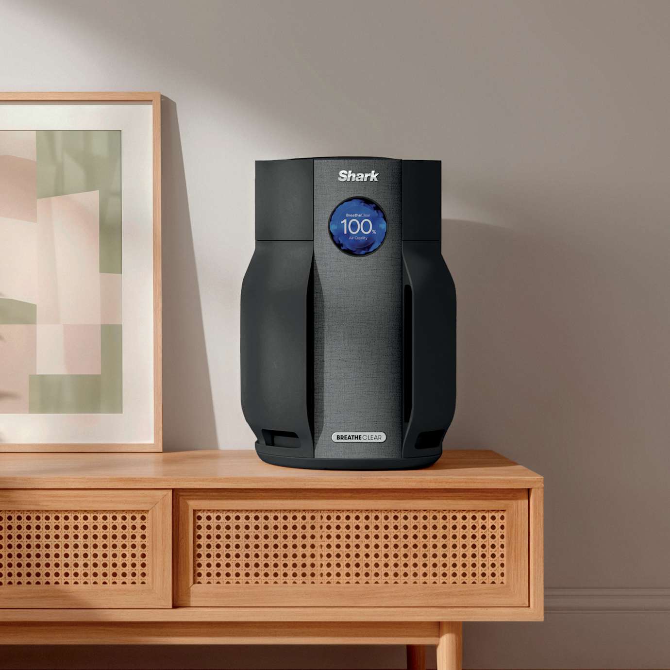 Shark BreatheClear with NeverChange Air Purifier, Charcoal - Image 4