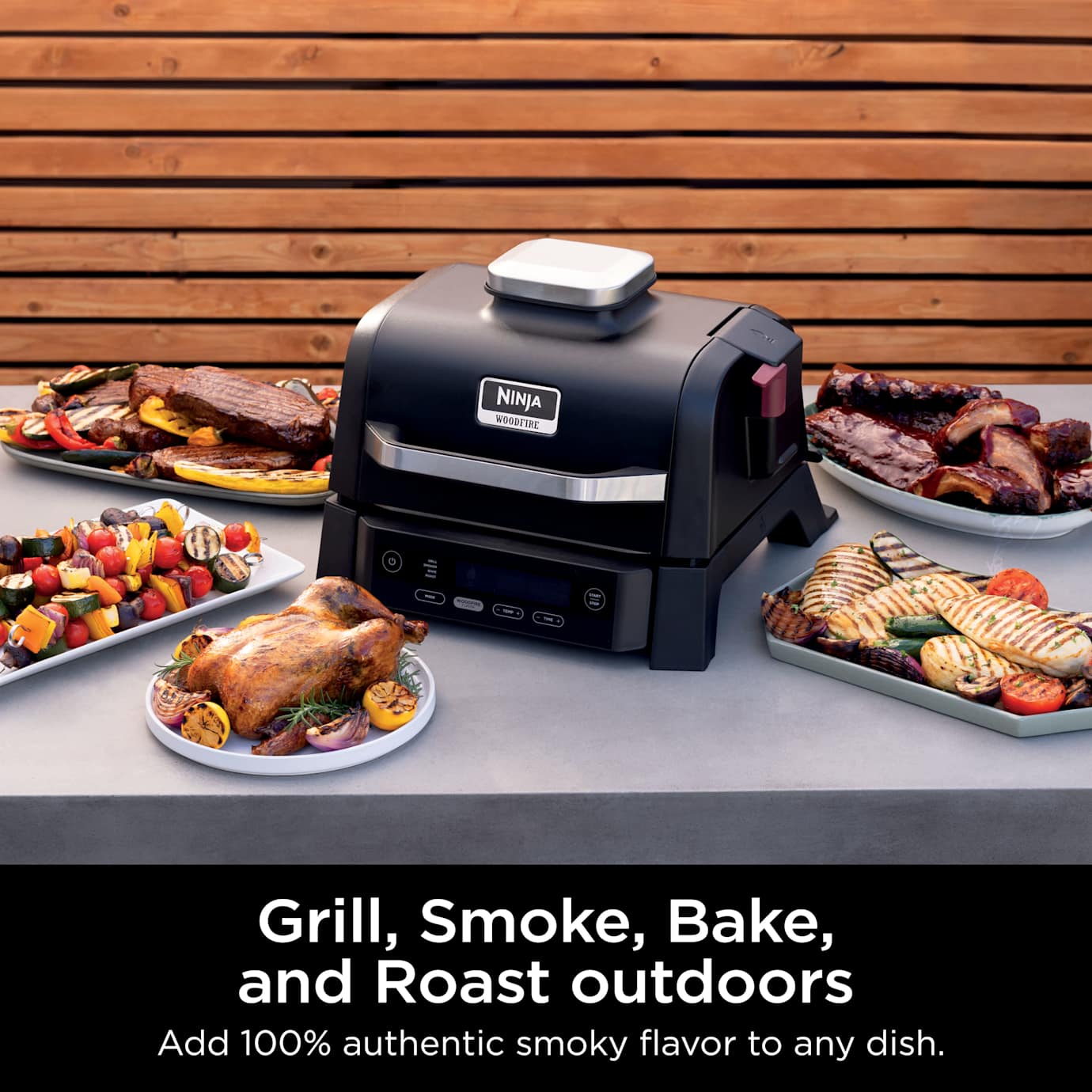 Ninja Woodfire Outdoor Grill - Image 15