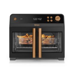 Alternative view of Ninja French Door Premier Air Fryer, Convection Oven, Toaster, Black