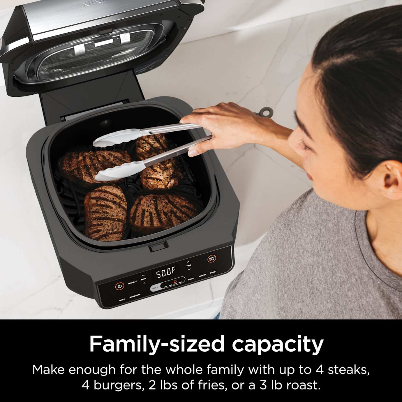 Ninja Shark|Ninja Foodi Indoor Grill and Air Fryer - Image 13