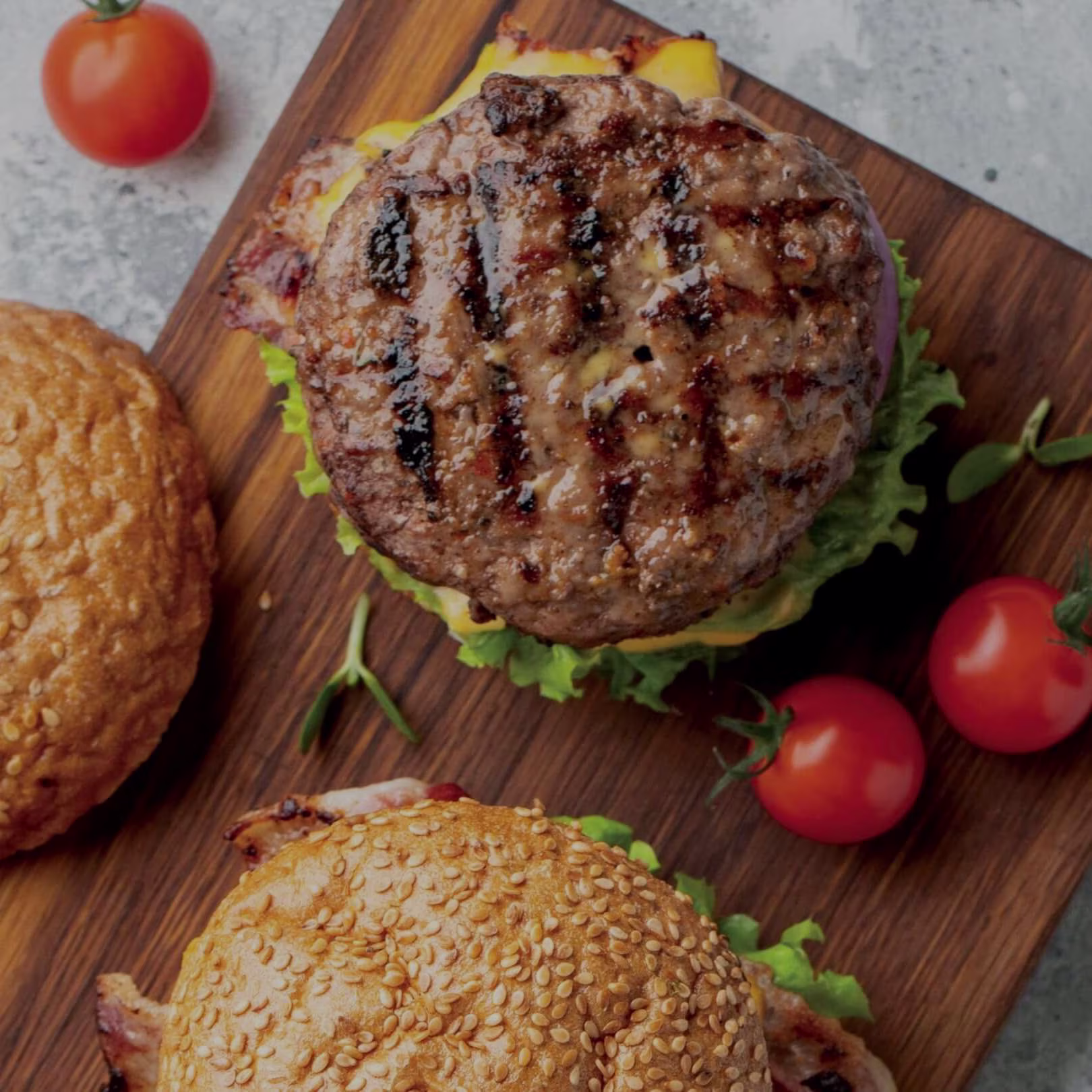 Grilled Smoked Burgers