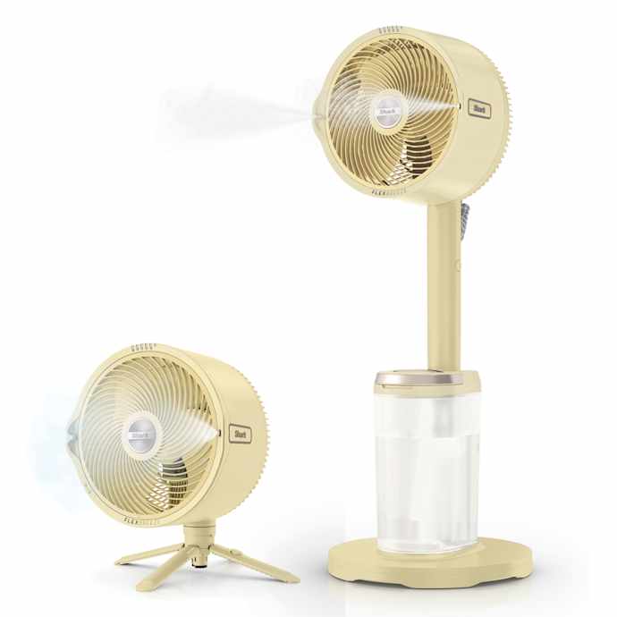 Shark FlexBreeze Pro Mist Indoor & Outdoor Fan in Butter - Image 15