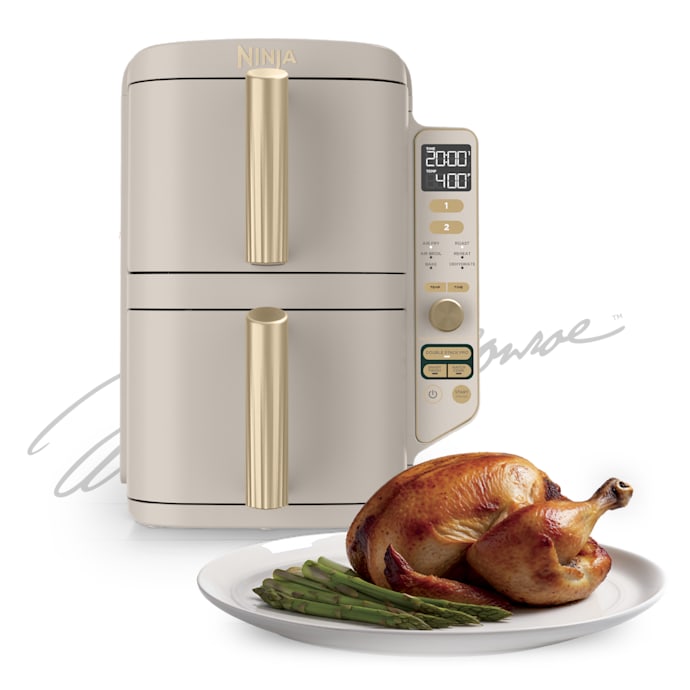 Ninja DoubleStack 10-QT Double Air Fryer in Stone Gold - Image 14