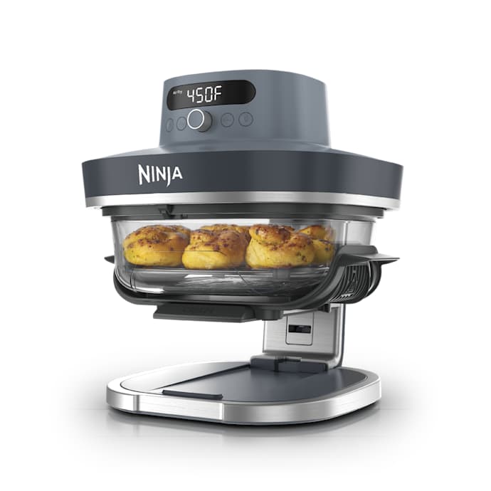 Shark|Ninja Build Your Own Ninja Crispi Pro Glass Air Fryer in Cyberspace - Image 6