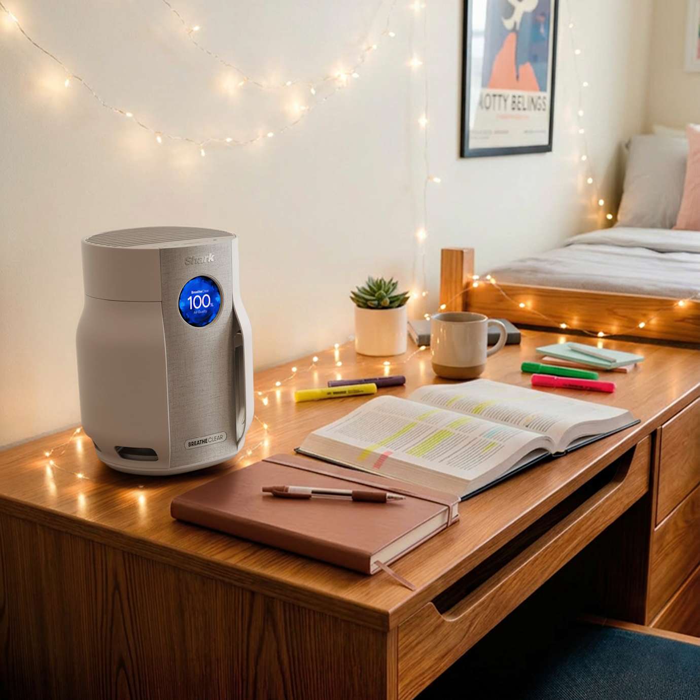 Shark BreatheClear Compact Pro with NeverChange Air Purifier, Charcoal - Image 6