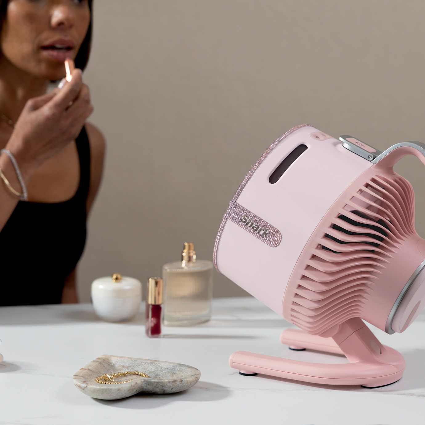 Shark FlexBreeze HydroGo Pro Fan in Pink Diamond - Image 8